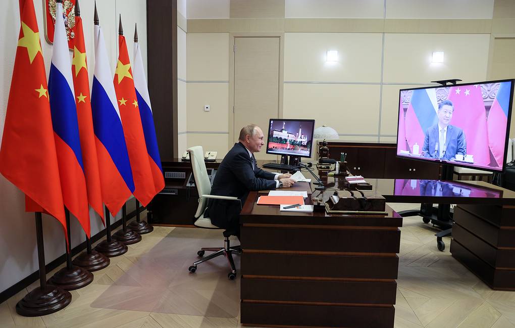 Russian President Vladimir Putin and Chinese President Xi Jinping © Mikhail Metzel/POOL/TASS