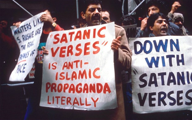 Satanic Verses Protest