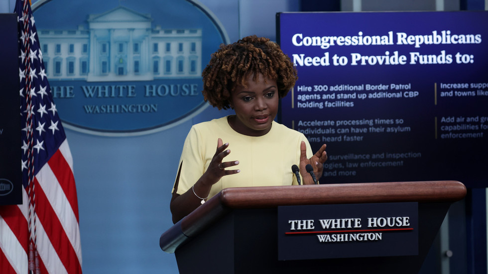 White House Press Secretary Karine Jean-Pierre. © Alex Wong / Getty Images
