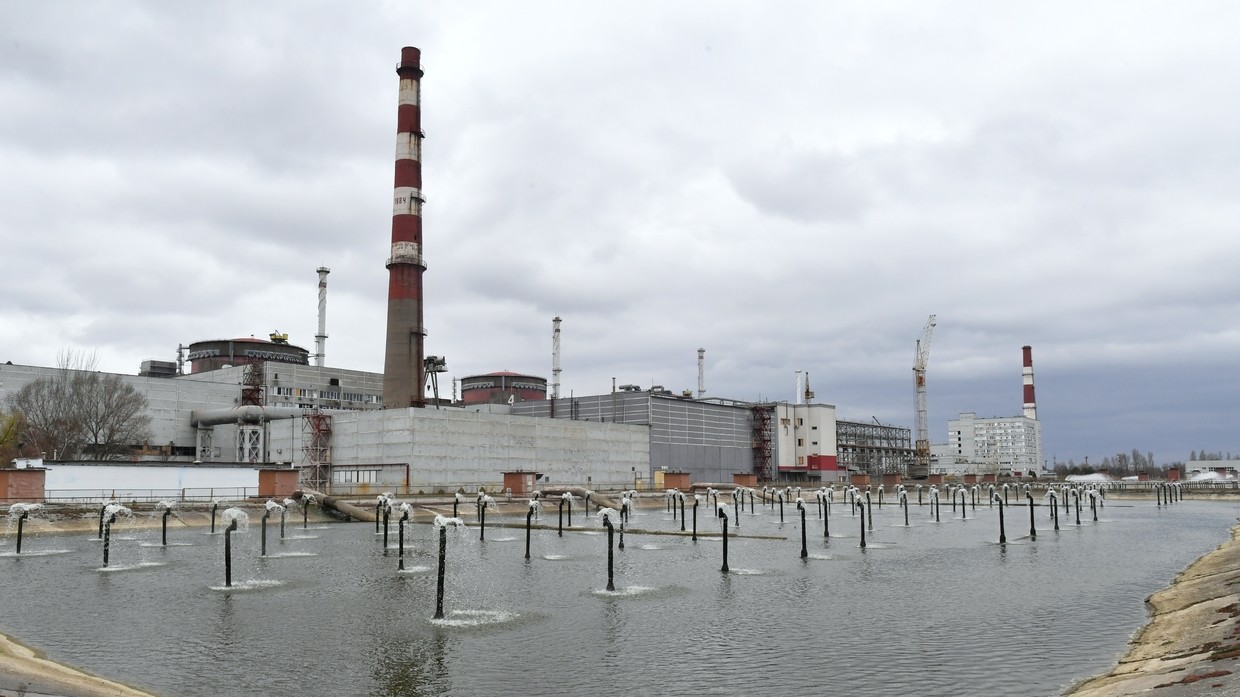 The Zaporozhye nuclear power plant in Energodar, Russia. © Sputnik